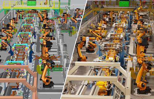 Parceria da Siemens e NVIDIA habilita metaverso industrial em "nova era" da automação - Imagem: Siemens/ Divulgação