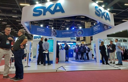 SKA reforça os conceitos de inteligência e transformação digital do chão de fábrica na Intermach - Imagem: Divulgação