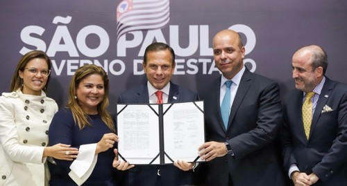 O governo de SP firmou uma parceria com o Fórum Econômico Mundial (WEF) voltado para indústria 4.0. Foto: Governo do Estado de São Paulo.