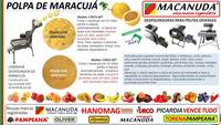 MÁQUINA CORTADORA DE MARACUJÁ MACANUDAÇA