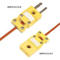 SMPW-CC: Conectores para Termopar em Miniatura<br>Capa com Abraçadeira de Cabo