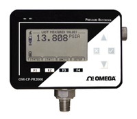OM-CP-PR2000: Registador de Dados de Pressão com Display de LCD