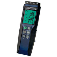 HH378: Termômetro com Registrador de Dados Portátil de Quatro Canais<br>Com Interface USB