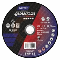 Disco de corte Quantum 7 pol. x 1.6mm BHP 12 Norton codigog