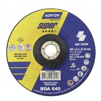 Disco de desbaste Super Aços 7 pol. x 6.4mm BDA 640 Norton codigog