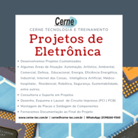 Projetos Eletrônicos, Consultoria, Cursos e Kits