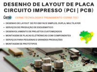 Desenvolvimento Layout Placa Circuito Impresso PCI