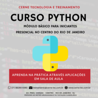 Curso Python Presencial no Centro Rio de Janeiro