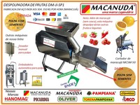 DESPOLPADEIRA DE FRUTAS COMPACTA MACANUDA