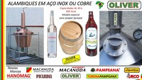 FÁBRICA DE ALAMBIQUES INOX OLIVER MACANUDA