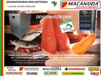 Desidratador de Alimentos Industrial em Aço Inox - Macanuda