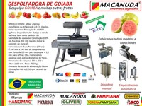 DESPOLPADORA PROFISSIONAL DE GOIABA MARCA MACANUDA