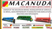AGRICULTURE IN BRAZIL ATTENTION MACHINE MANUFACTURERS IN JAPAN