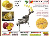Macanuda brand stainless steel passion fruit pulping machine