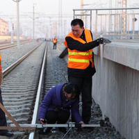 Collapsible Platform Clearance Gauge to Measure Track & Platform Dista
