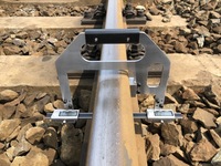Digital Rail Web Width Measuring Gauge
