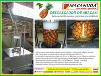 MÁQUINA PROFISSIONAL DE DESCASCAR ABACAXI, MARCA MACANUDA
