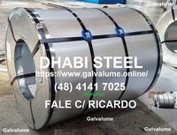 Bobinas e rolos Galvalume Importado Pimeira Linha é com a Dhabi Steel 