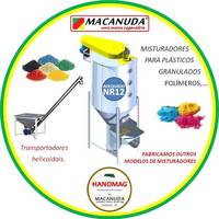 Misturador pigmento plástico - Misturador plástico granulado MACANUDA