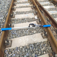 Analogue Railway Track and Switch Gauge