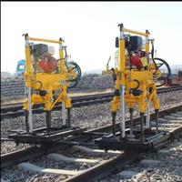 Hydraulic railway tamping machine for track maintenance work