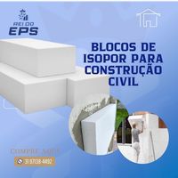 BLOCO DE EPS ISOPOR para construção civil