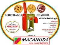 DEBULHADOR DE MILHO DMM-450 MARCA MACANUDA, EM CERRO LARGO
