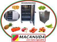 MÁQUINA DE DESIDRATAR FRUTAS MACANUDA, GABINETE INOX