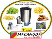 MÁQUINA CENTRÍFUGA DE VERDURAS E BATATAS FRITAS FABRICAÇÃO MACANUDA