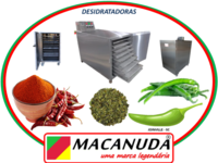 PIMENTAS DESIDRATADAS, DESIDRATADORAS INDUSTRIAIS MACANUDA 