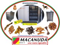 DESIDRATAR ALIMENTOS PET EQUIPAMENTOS INDUSTRIAIS MACANUDA