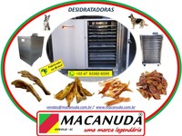 DESIDRATADOS PARA PET, EQUIPAMENTOS PROFISSIONAIS MARCA MACANUDA