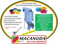 MÁQUINA PRA MISTURAR POLÍMEROS E OUTROS GRANULADOS MACANUDA