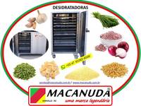 CEBOLA DESIDRATADA DESIDRATADORAS AÇO INOX MACANUDA