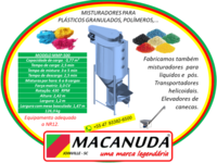 MÁQUINA MISTURADORA DE POLÍMEROS VENDAS NO BRASIL TODO