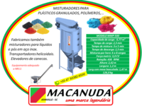 MÁQUINA MISTURADORA DE POLÍMEROS MACANUDA VENDAS NA BAHIA