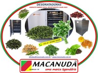 SECADOR ELÉTRICO E A GÁS PARA PLANTAS MEDICINAIS MARCA MACANUDA