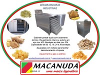 GENGIBRE DESIDRATADO, EQUIPAMENTO PROFISSIONAL - MACANUDA 