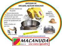 PRA FABRICAR AÇÚCAR MASCAVO, EQUIPAMENTOS QUALIDADE MACANUDA