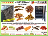 MÁQUINA PROFISSIONAL INOX DE DESIDRATAR ALIMENTOS PET - MACANUDA